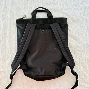 COS Nylon Convertible Backpack Tote. Padded Adjustable Straps Totebag Back Pack